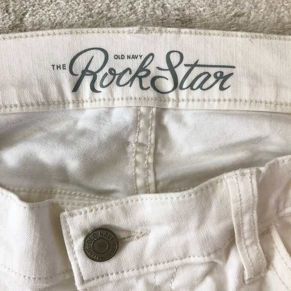 2 Pack Jeans Black (Gap) and White (Old Navy) - Picture 3 of 6